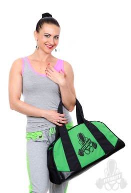 Фото Женская спортивная сумка с логотипом FITBUTT